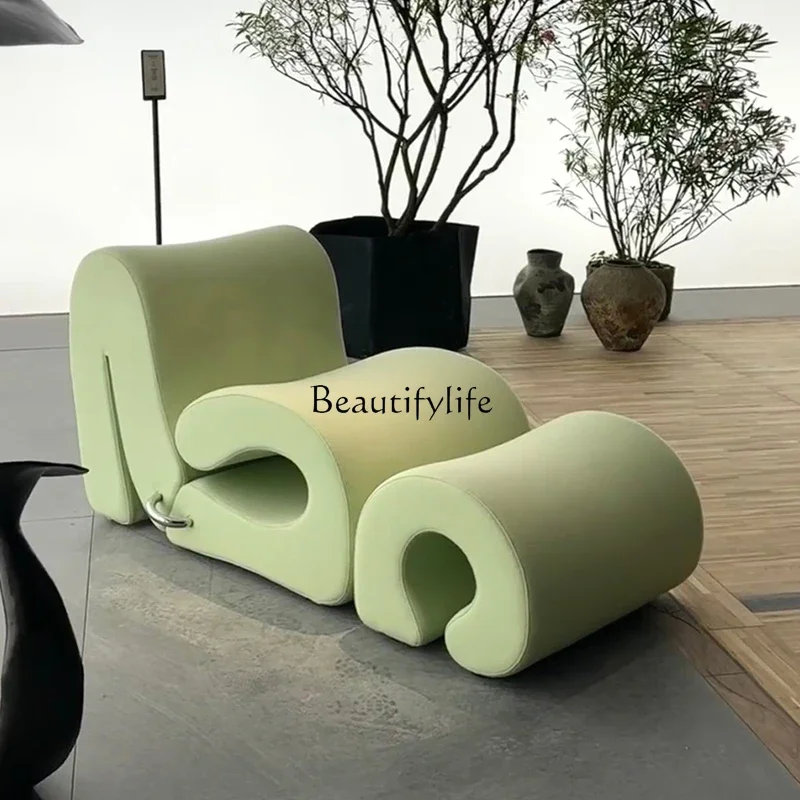 

FG52Module combination Fashion high-end sofa chair Italian minimalist cream style fabric sofa