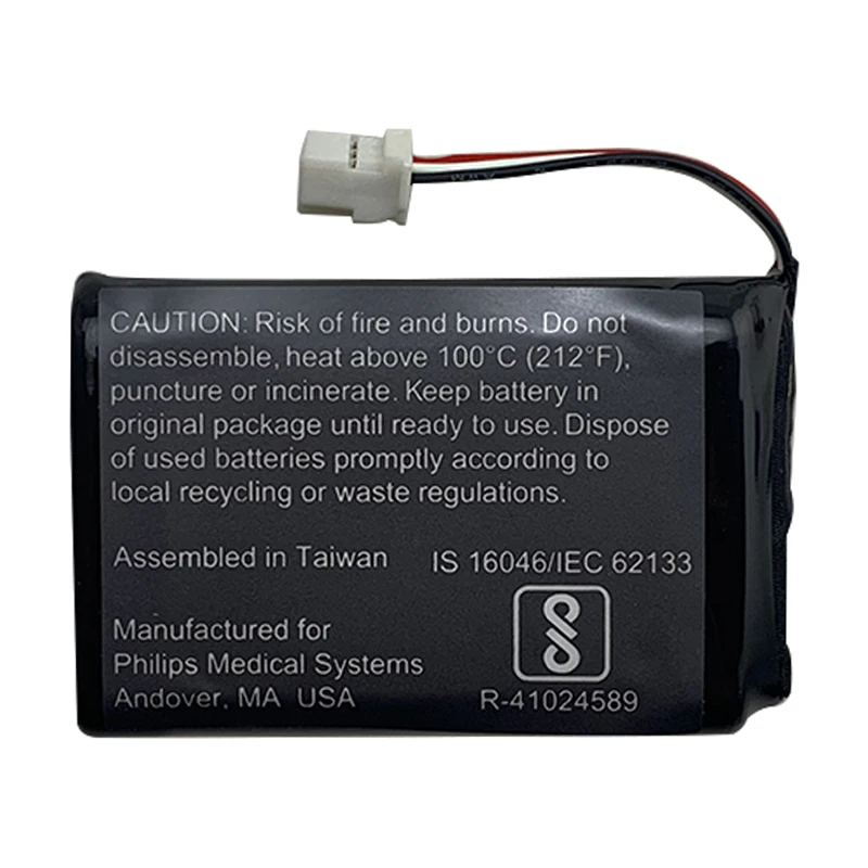 Original EME11-P506 for P hi.li ps Mercury Free Blood Pressure Moni tor Battery REF 989803193431 3.7V 1960mAh Li-Ion Battery