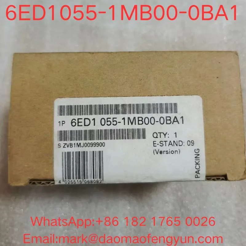 6ED1055-1MB00-0BA1 Brand New LOGO! DM8 12/24R expansion module, PS/I/O: 24 V/12 V/24 V/relay,