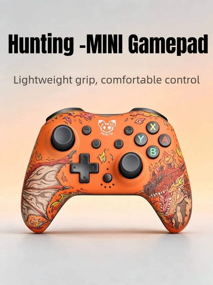 controlador-de-juego-inalambrico-soundfox-hunting-mini-joystick-hall-con-vibracion-sensorial-gamepad-pequeno-personalizado-para-steam-pc-switch