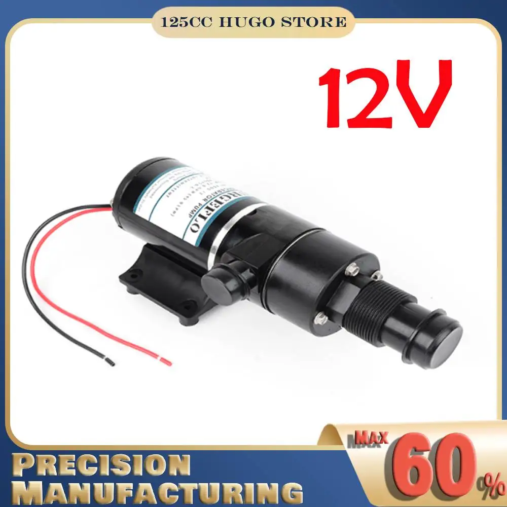 114 واط الذاتي فتيلة RV مضخة Macerator مضخة مياه الصرف الصحي شفرة مزدوجة متنقل معالجة مياه الصرف الصحي تجهيز قوي شفط مضخة النفايات #1