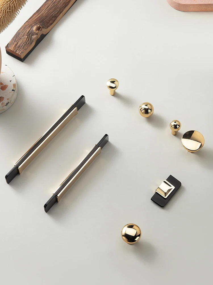 

Black/Gold Handles for Furniture Cabinet Knobs and Handles Kitchen Handles Drawer Knobs Cabinet Pulls Cupboard Handles Knobs