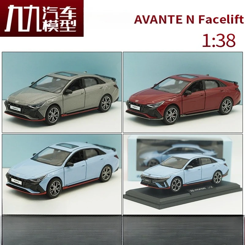 Diecast 1:38 Scale AVANTE N Alloy Car Model