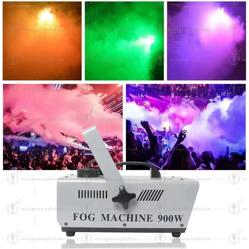 900W Fog Machine Stage Wedding Bar Lighting Indoor Atomizer Car Disinfection Smoke Sprayer