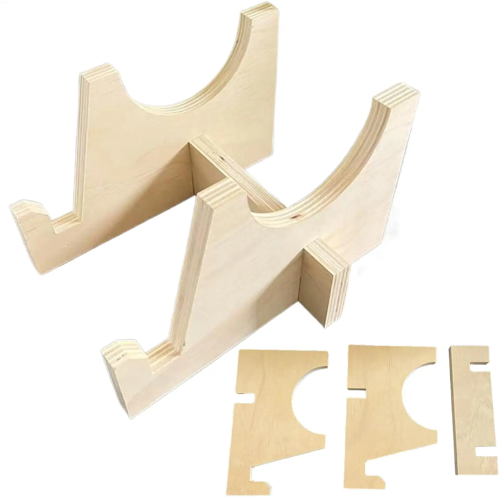 Balanceboard-Aufbewahrungsregal Roller-Balanceboard Bogenförmige Basis Holz-Übungs-Balanceboard-Halterung für Trainingsgeräte-Ständer