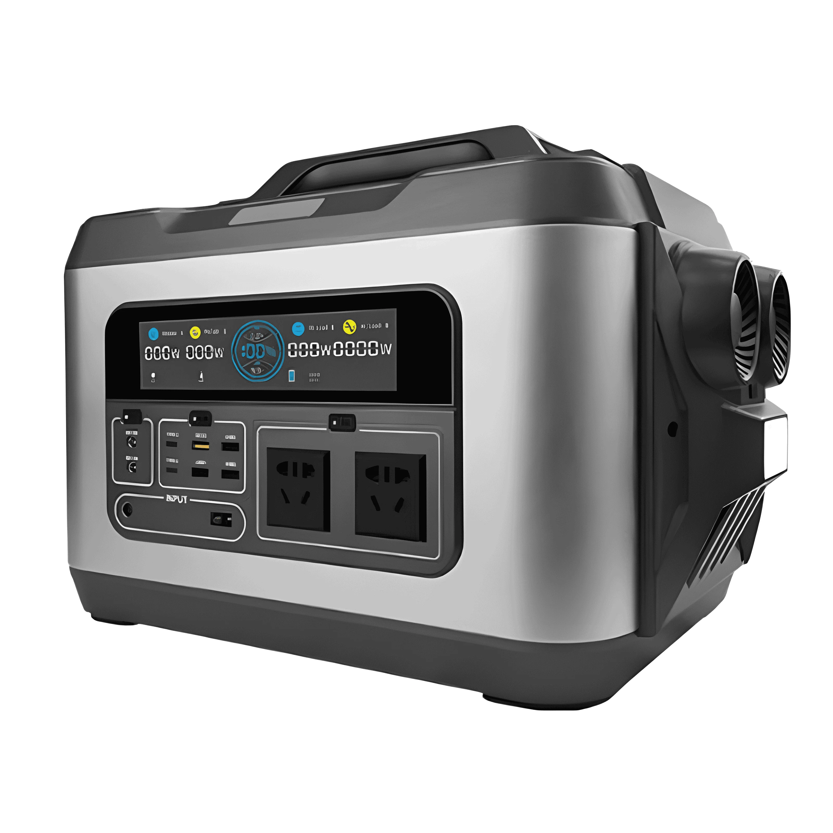 Portable 200W solar power supply plug 220V/110V inverter controller for camping mobile home car source accessibility