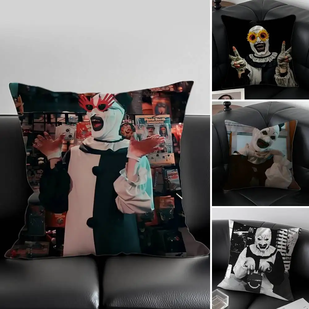 Halloween Horror K-Killer Pillow Case Skin-Friendly And Comfortable Fabric Pillowcase Lnvisible Lilky Zipper