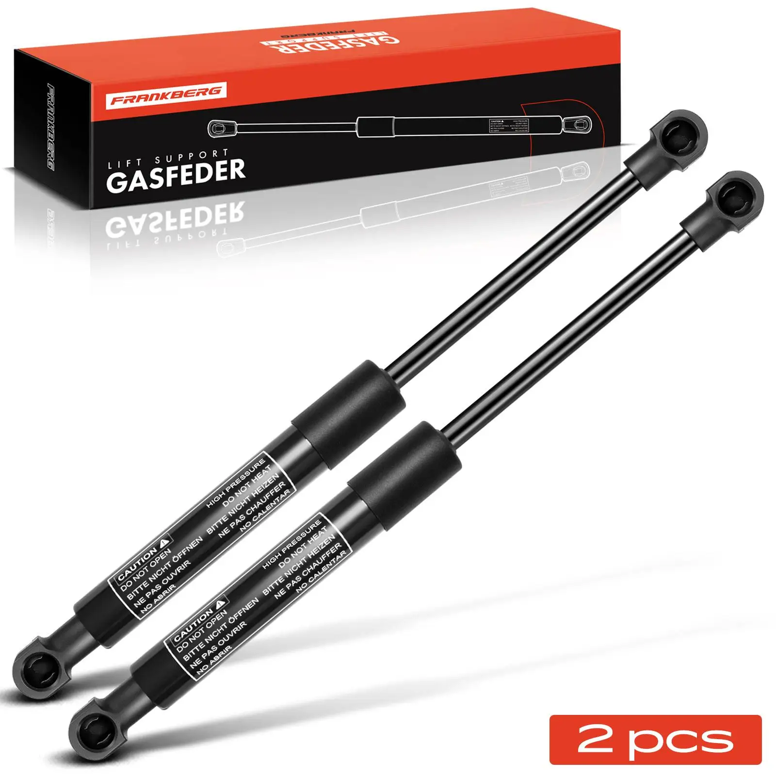 Frankberg 2x Gasfeder Dämpfer Motorhaube für Land Rover Discovery 3 4 SUV 2004-2016 8H2216E610AA BKK780010 LR009106 32030482
