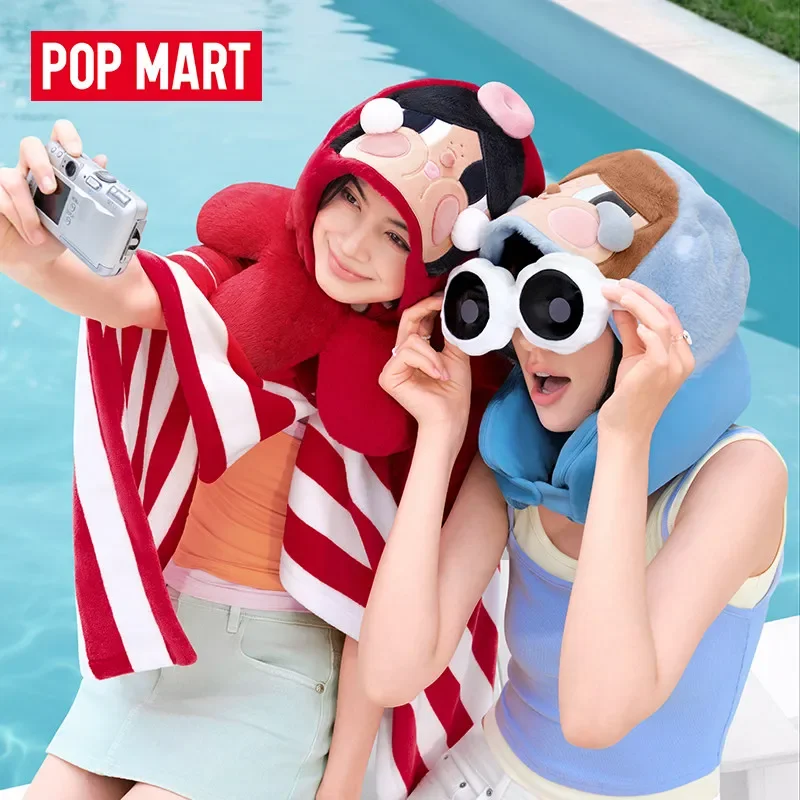 

POPMART CRYBABY Cry Me An Ocean Series - 2-in-1 Neck Pillow Series Blind Box Surprise Box Original Action Figure Collection Gift