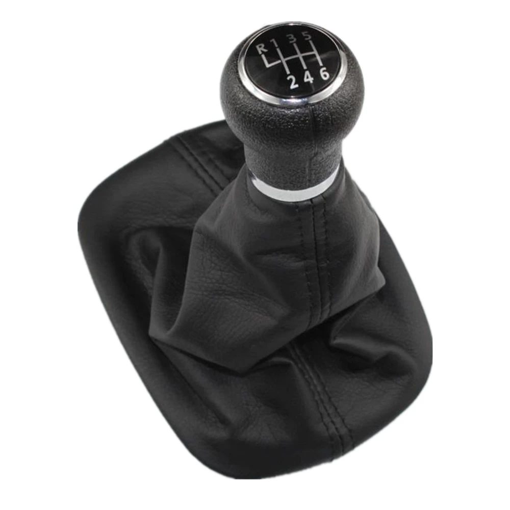 New For VW Passat B5 b5.5 1997 1998 1999 2000 2001 2002 2003 2004 2005 Car-Styling 6 Speed Gear Shift Knob With PU Leather Boot