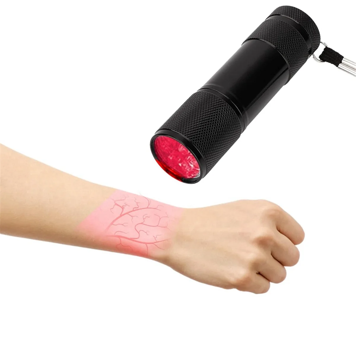 Red Light Vein Finder, Vein Viewer, Vascular Display Instrument Vein Viewer Locator for Children and Elderly