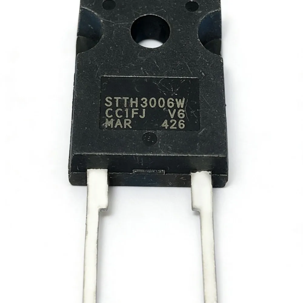 5PCS STTH3006W 600V 30A VIPer100A V5036P ISL9V5036P3 390V 46A IPP020N06N3G 020N06N 60V 29A HCS65R360R 650V 11A PQ1CG303