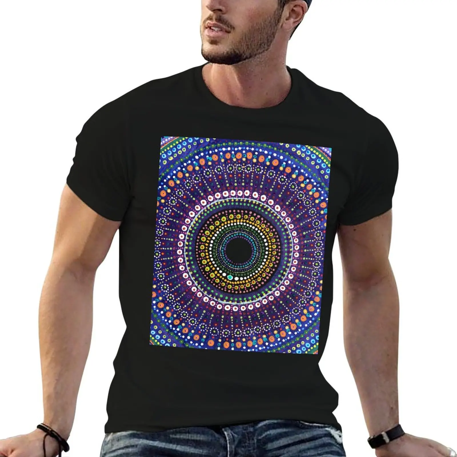 Camiseta Microcosm Delta para hombre, camiseta de algodón, camisetas de anime de diseñador para hombre, camiseta