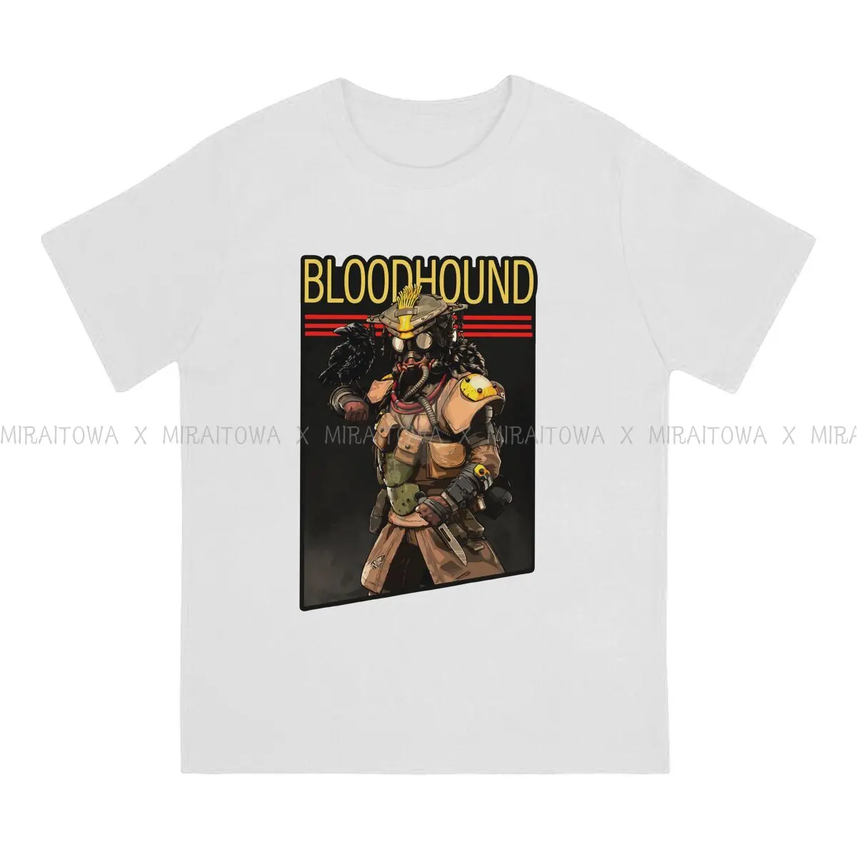 Apex legends Star Warrior Game 100% Cotton TShirts Bloodhound  Distinctive Men's T Shirt Hipster Tops 6XL