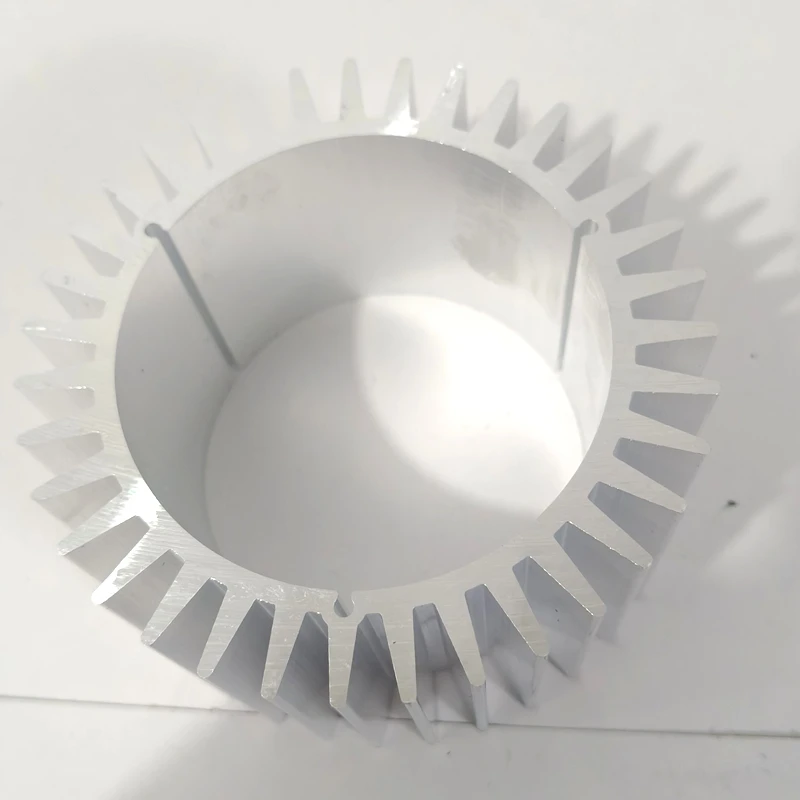 99x70mm 10 to 100mm long Round LED Heatsink Radiator Aluminum Heat Sink Radiator Household Lamp Replaceable customize