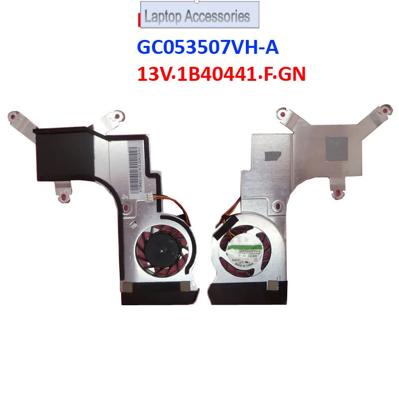 VENTILADOR de CPU para ordenador portátil HJ para ACER D150 GC053507VH-A 13V.1B40441.F.GN AT084001SS0 DC 5V D250 KAV60 KAVA0 P531H D250 P531 E250 LT2005U