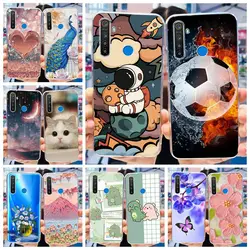 For Realme 5 Pro Case Realme 5i 5S Cute Fashion Painted Cover Clear Silicone Phone Case For Realme 5S 5i Realme5 Pro Soft Fundas
