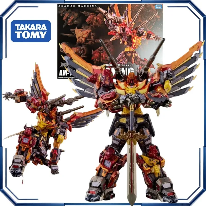 Takara Tomy AMT-02 Predaking Action Figures Transformers Anime Model Toys Display Original Box Collection Gifts