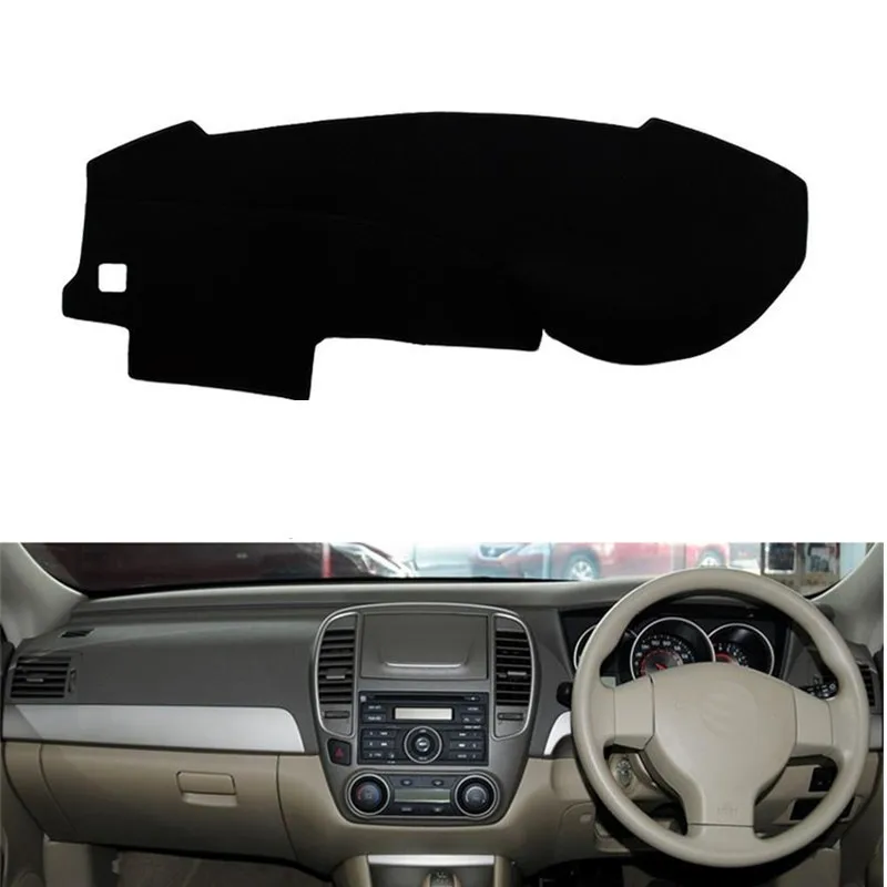 

For Nissan Bluebird Sylphy Almera G11 2005-2011 2012 Dashboard Cover Mat Dashmat Pad SunShade Protect Rug Carpet Car Accessories