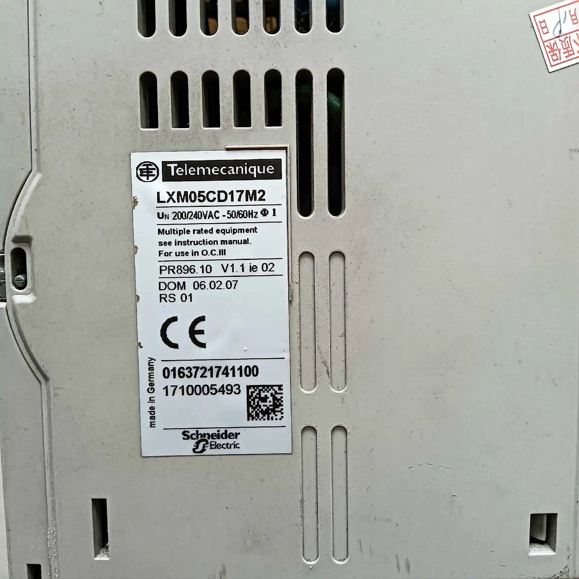 LXM05CD17M2 Servo Drive for Schneider