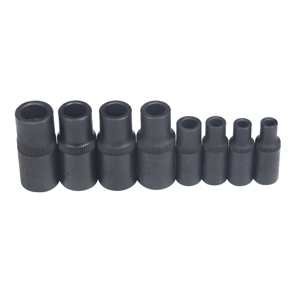 8Pcs Tap Socket Set Combining 1/4\