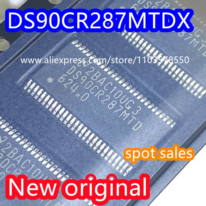 

5 шт. новый оригинальный DS90CR287MTDX DS90CR287MTD SMT TSSOP56 интерфейс Драйвер IC чип DS90CR287