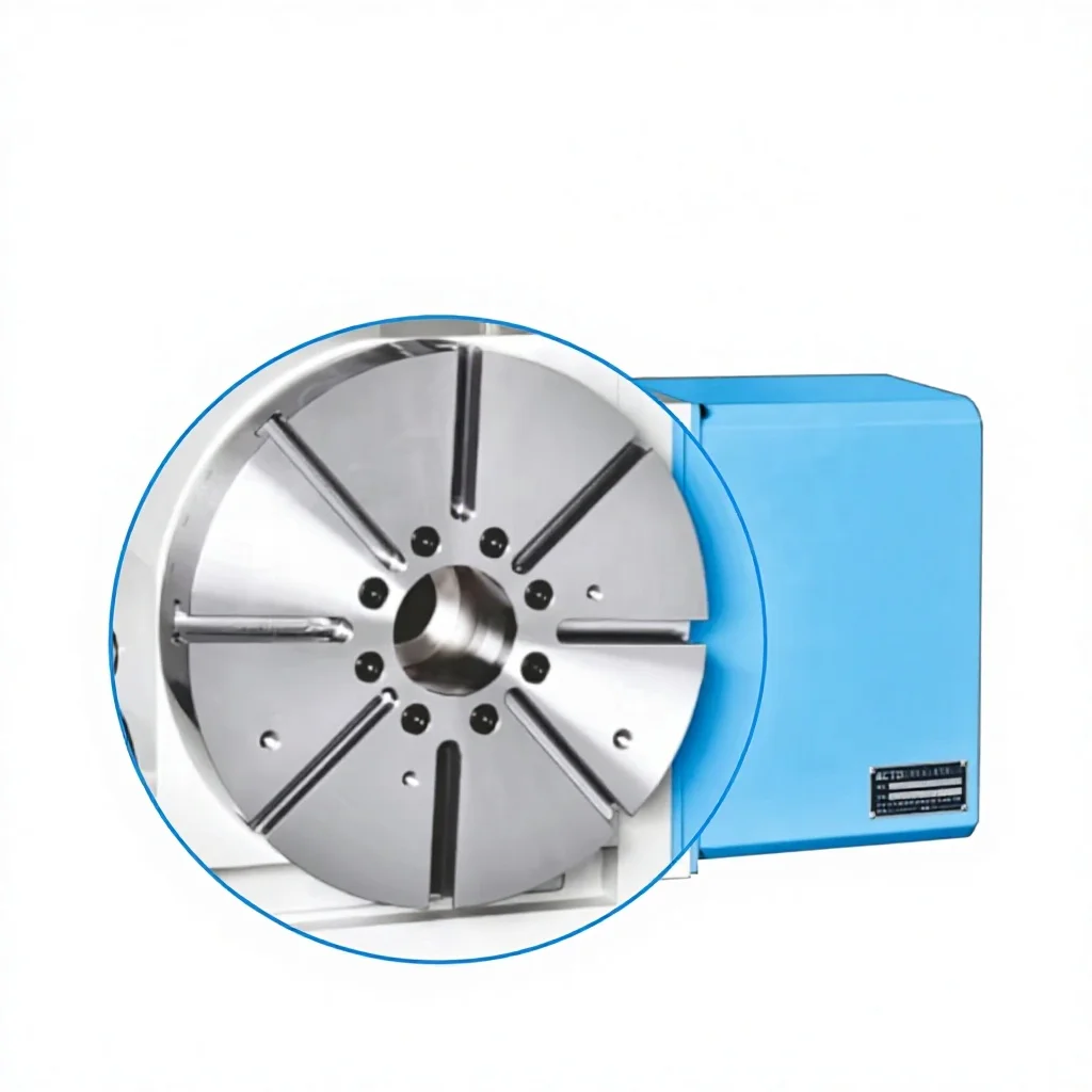 New CNC Indexing Head Disc Universal Fourth Axis RC-250 High Precision 6000 RPM 220V 1 Year Warranty 0.005mm Accuracy Engine