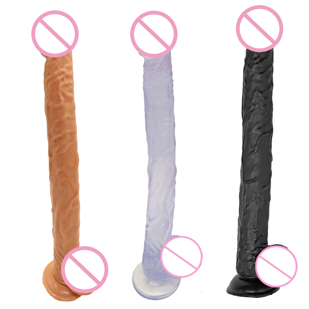 40cm Realistic Long Dildo Big Penis Huge Dildos Vaginal Masturbation G Spot Stimulation Anal Butt Plug For Women Sex Toys 18+