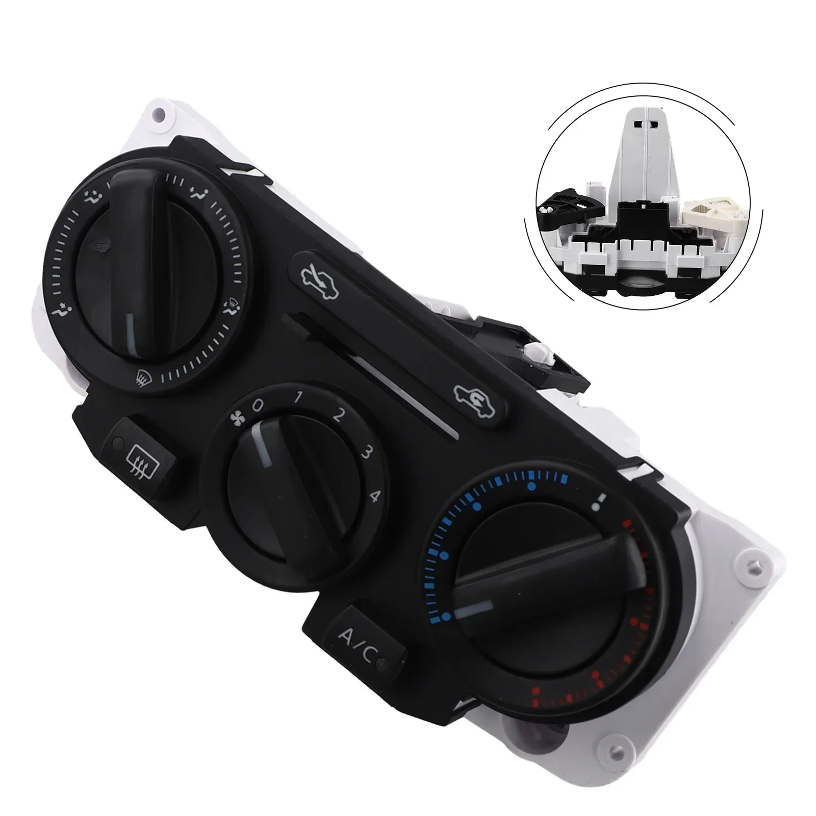 

2007-2015 Model A C Heater Control Car Maintenance Vehicle Repair Black Plastic Material Brand New Condition For Nissan Cars