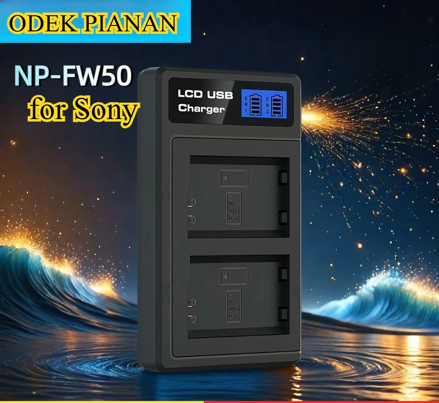 Dual Slot NP-FW50 B… - image