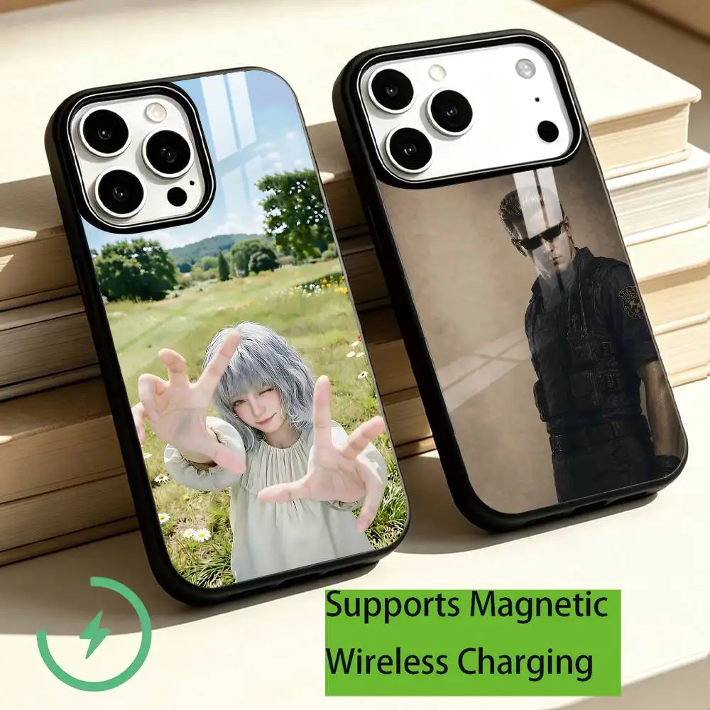 Game Resident Evil Phone Case For iPhone18,17,16,15,14,13,12,11 Plus,Pro Supports Magnetic Wireless Charging Gift