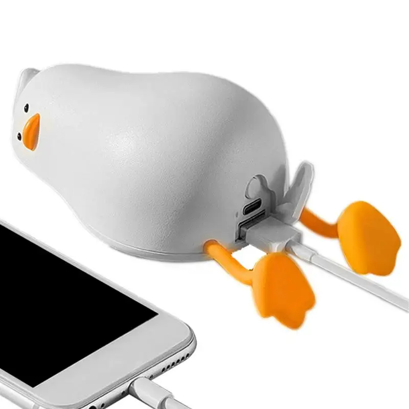 Hand Warmer Power Bank Electric Hand Warmer Rechargeable Outdoor Cute Duck Portable Electric Warmer 4000mAh Portable Heater