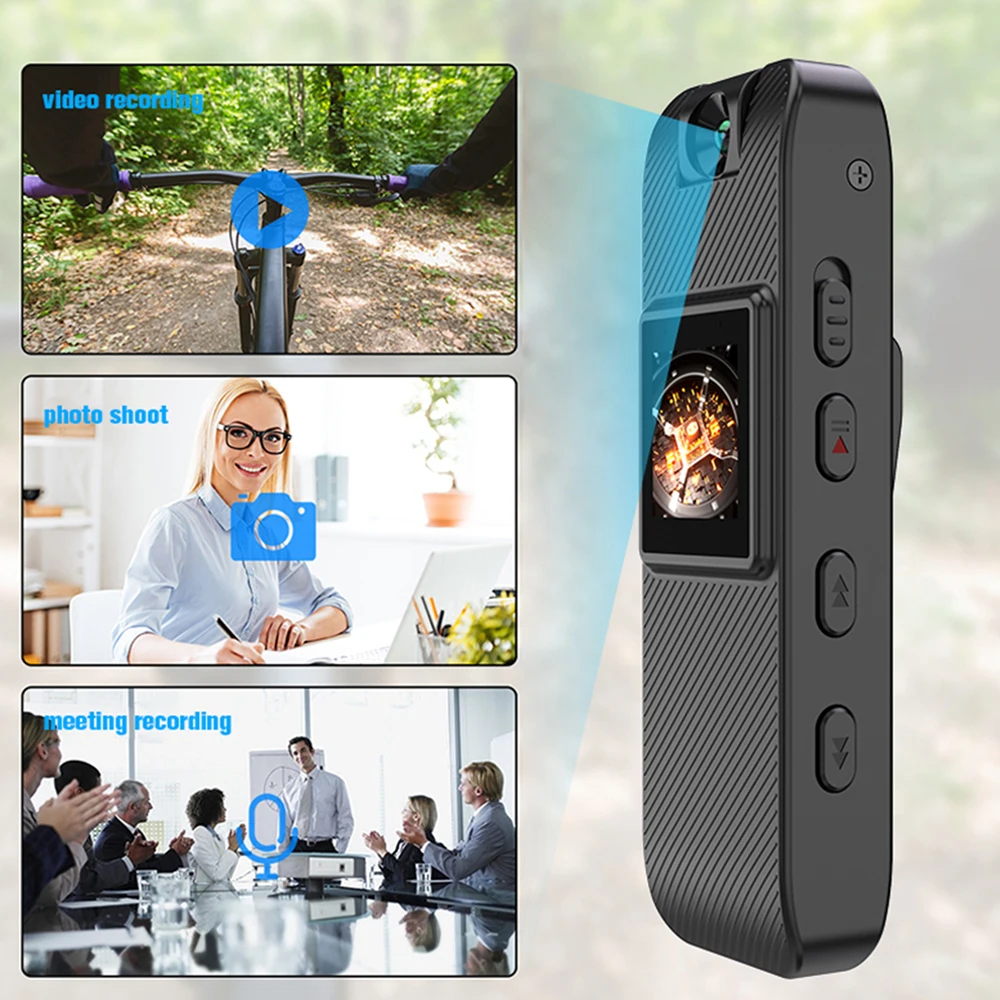 1080P Full HD Mini caméra Vision nocturne infrarouge avec écran LED petit Bodycam sécurité intelligente sport DV caméscope voiture DV