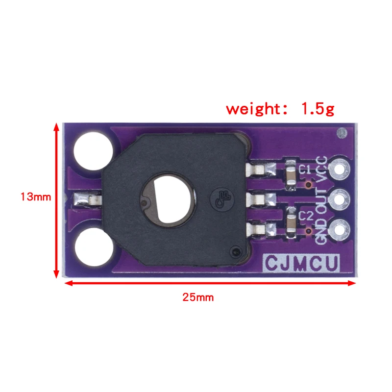 WAVGAT CJMCU-103 Rotary Angle Sensor SMD Dust-Proof Angle Sensing Potentiometer Module SV01A103AEA01R00
