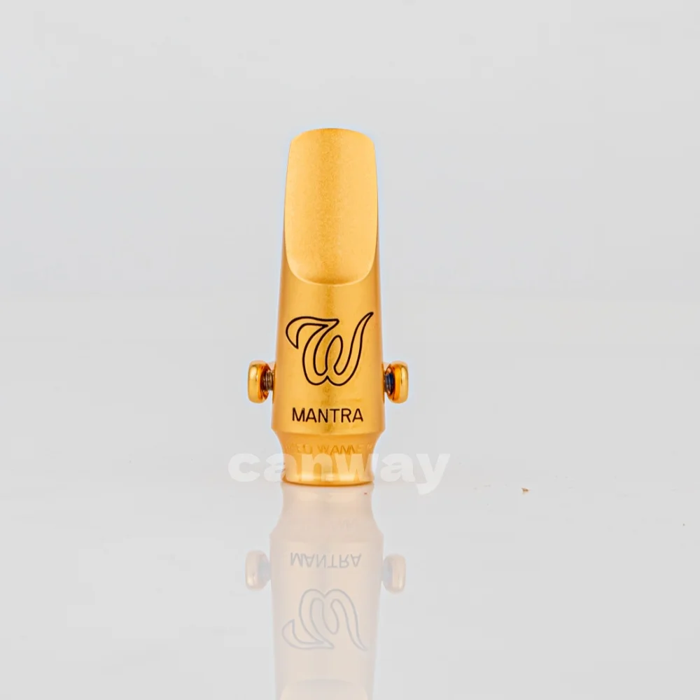 Professional USA Tenor Soprano Alto Saxophone Metal Mouthpiece Gold Lacquer Mouthpiece Sax Aisiweier Mouth Pieces 56789