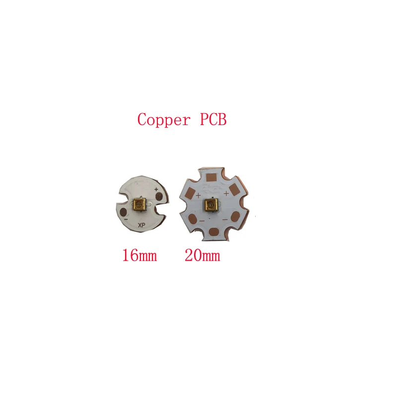 UV 254nm Deep UVC LED Ultraviolet Lamp Bulb Steriliza equipment Board 10mm 14mm 16mm 20mm PCB