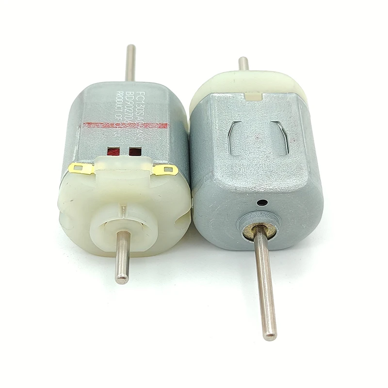 Mabuchi FC-130SA-09490 Mini 130 Dual Shaft Motor DC 6V 12V 18V 24V 16700RPM Long Shaft Motor DIY Hobby Toy Car Boat Train Model