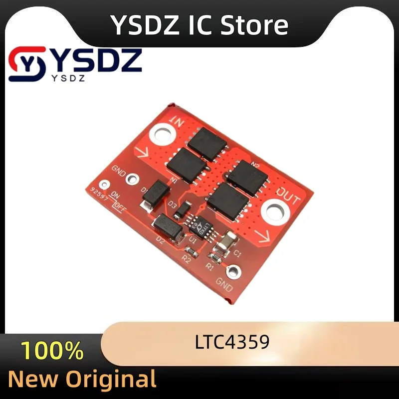 

Идеальный диод LTC4359 с реле защиты от обратного входного тока