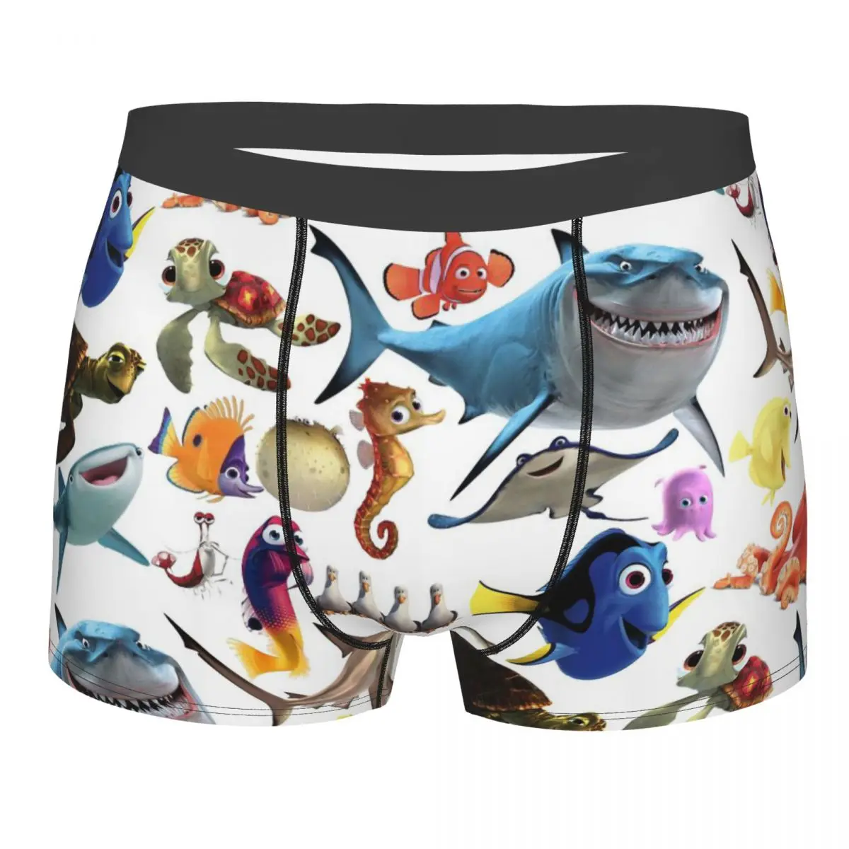 Various Colorful Tropical Fish Man'scosy Boxer Briefs,3D printing Underpants, Highly Breathable High Quality Birthday Gifts