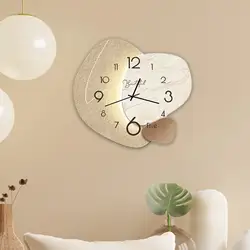 Wall Clock Creative Modern Easy to Read Nordic Style for Home Wall Desktop