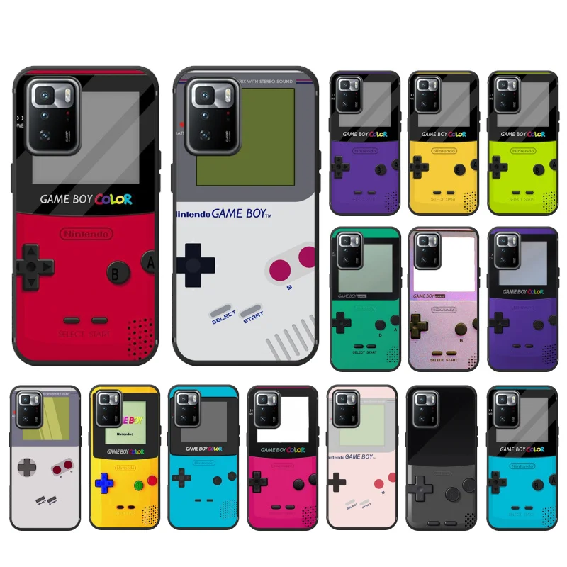 

Phone Case For Xiaomi Redmi note 13 12 Pro 11S 11 10 Pro 10S 12S Redmi 10 10C 9C 13C Game Boy Color Funda Coque Case