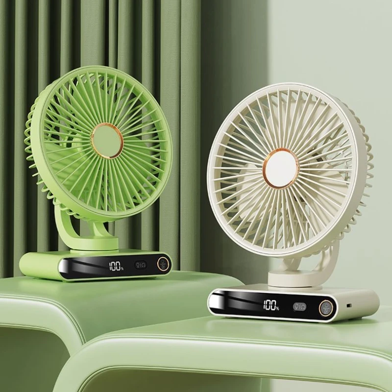 

USB rechargeable portable desktop fan for students' dormitory, office, quiet and strong wind