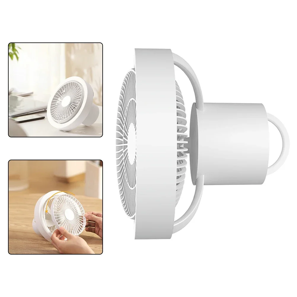 Battery Operated Fan Portable Oscillating Fan Cooling Solution Adjustable Speed Compact Size Indoor And Outdoor Use