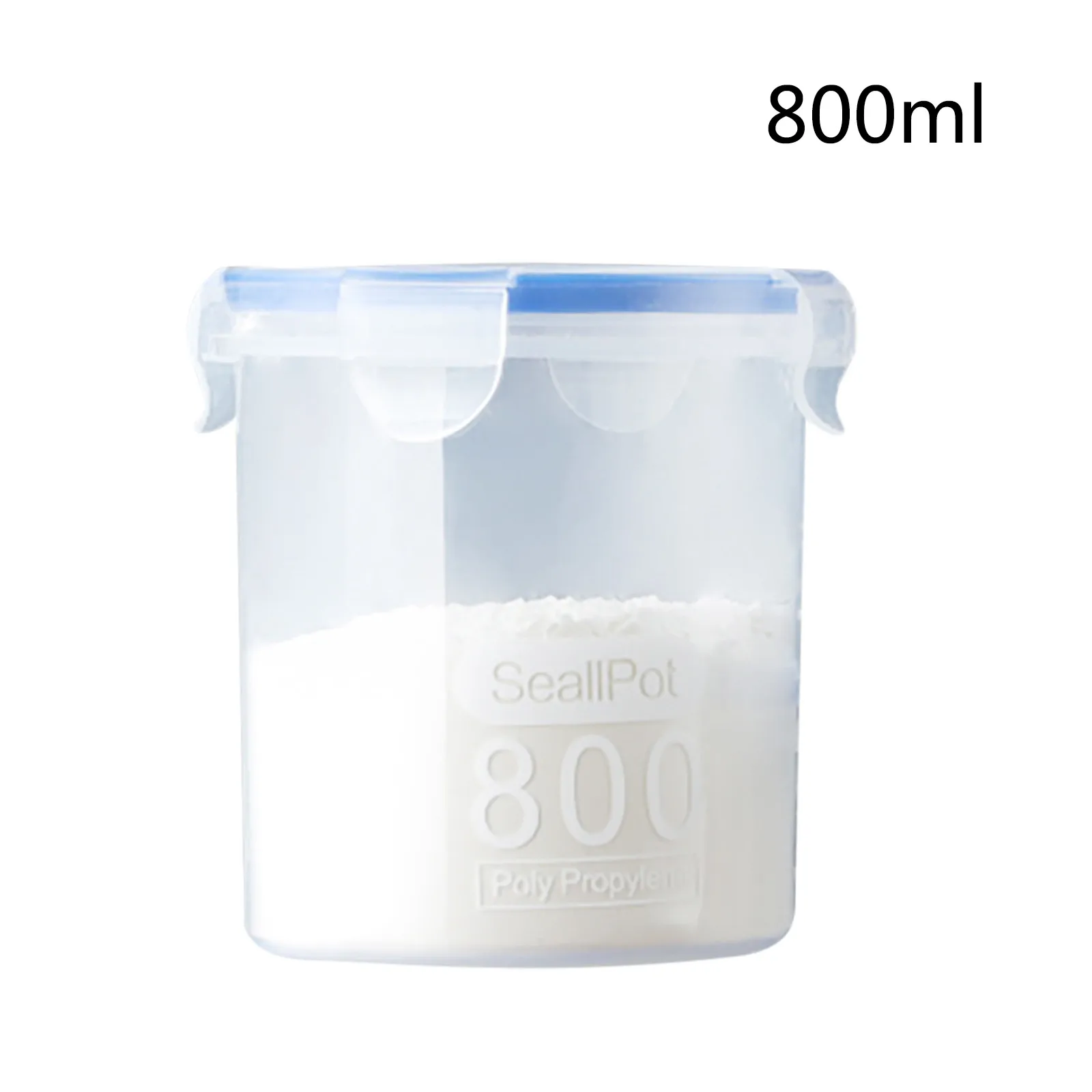 Sealed Food Storage Box Storage Jar Transparent Plastic Jar Kitchen Storage Plastic Preservation Container Grains Sealed Can