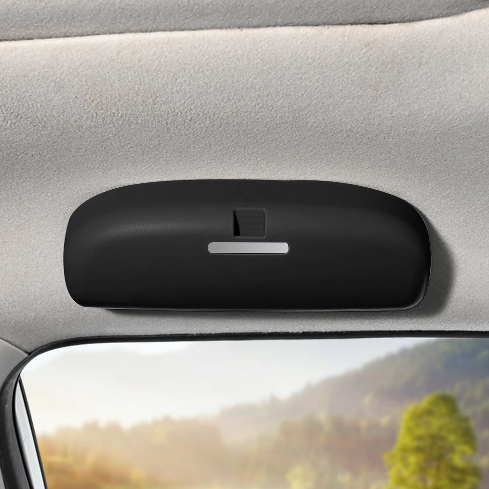 Car Glasses Case for Jeep Renegade 2014 - 2023 Compass 2017 - 2020 ABS Sunglasses Storage Box Holder Organizer Accessories