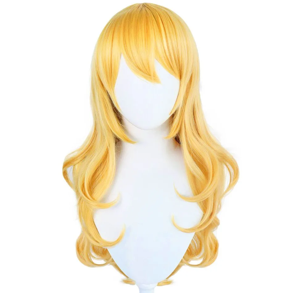 2024 Wig for Girl Asha Belle Aurora Snow White Tinker Bell Rapunzel Elsa Anna Ariel Jasmine Moana Beach Wendsday Wig  Cosplay