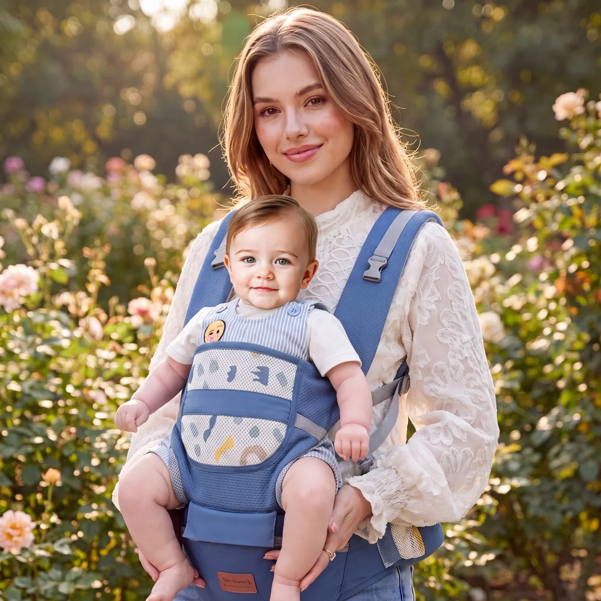 blue-breathable-mesh-baby-carrier-with-cute-cartoon-print-ergonomic-infant-sling-with-hip-seat-hands-free-newborn-to-toddler-h