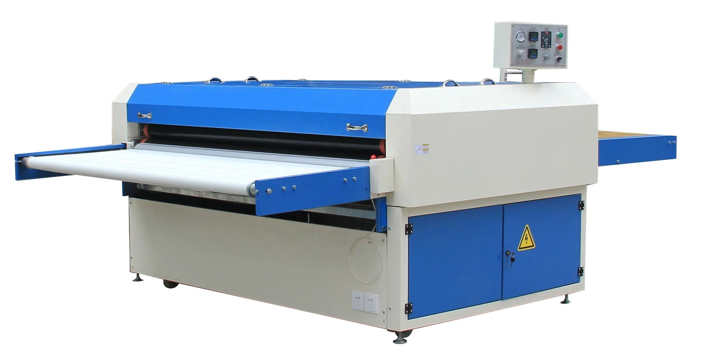 Textile Industry fabric press heat continuous fusing machine for leather