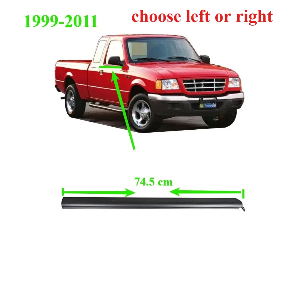 

1 or 2 Pieces Window Rubber Outside for Ford Ranger 1999-2011 for Moulding Window Door Belt Line for F150 6L5Z-1021453-AA