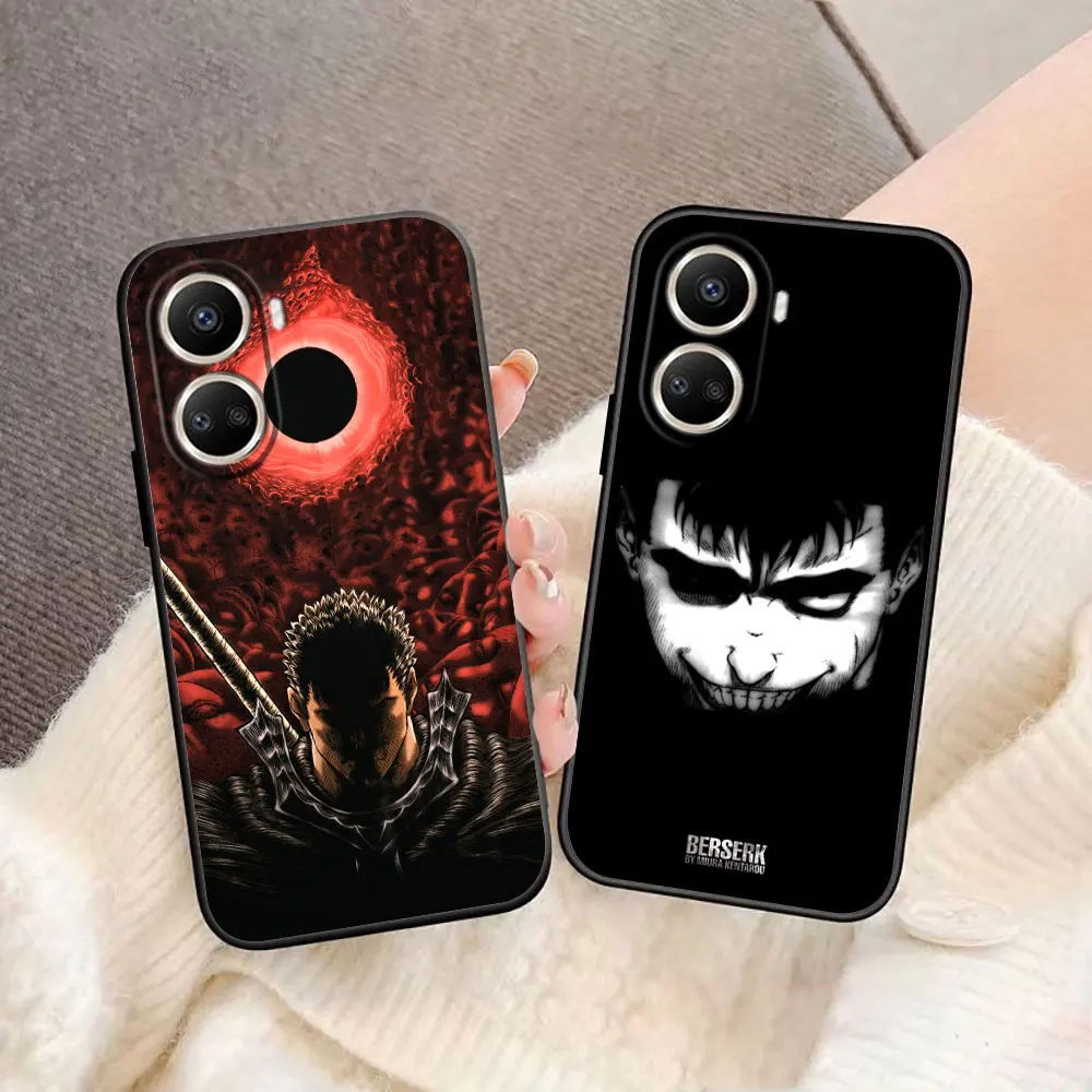 الكرتون B-Berserk الشجاعة جراب هاتف لهواوي نوفا 3I 7I 8I 9 P30 الشرف 400 20 90 X6B X7A X7B X7D X9D X8B X9 X9B X9A حافظة شل